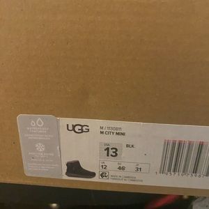 UGG Men City Mini Waterproof Boots Sz 13 Brand New